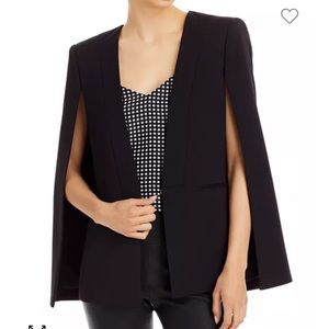BCBGMAXAZRIA - Cape Jacket, black size S. Like new condition